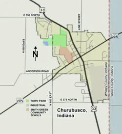 City limits as of 2010 annexation.