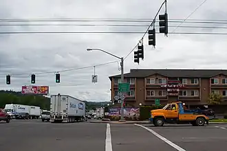 Route 212 and SE 82nd Dr. in Clackamas, Oregon