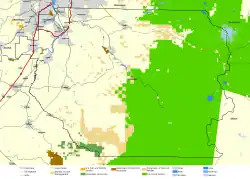 Map of Clackamas County