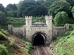 Clayton Tunnel north portal tunnel cottage