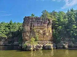 Cliffs at the Wisconsin Dells