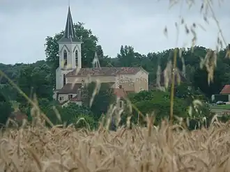 The church in Fouleix