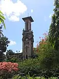 David Sassoon clock tower, situated at the entrance of the gardens