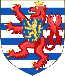 Coat of arms of Adolphe, 1890 - 1898