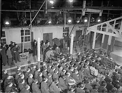 "Coastal Command " a production set on a soundstage at Pinewood Studios, Iver Heath, Buckinghamshire, March 1942