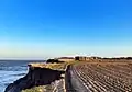 Coastal erosion to the south of Withernsea.