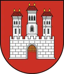 Coat of arms of Bratislava, Slovakia adopted in 1436.