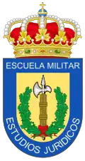 Coat of Arms of the Military School of Legal Studies (EMEJ) Central Defence Academy