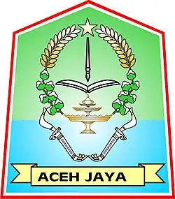 Official seal of Aceh Jaya Regency