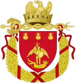 Greater arms as seen in this First French Empire version