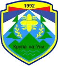Coat of arms of Krupa na Uni