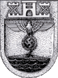 The coat of arms of Memelland (Klaipėda Region) used from 1939 until 1945