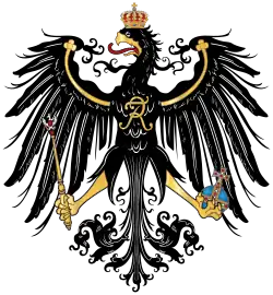 Coat of arms of the Kingdom of Prussia (1871–1918), in the era of Wilhelm II
