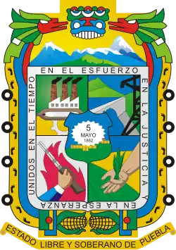 Coat of arms of Puebla
