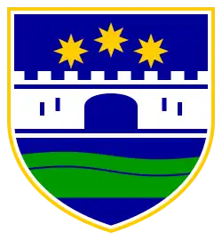 Coat of arms of the Una-Sana Canton