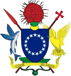 Coat of arms of The Cook Islands