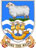 Coat of arms (1948–1985) of Falkland Islands Dependencies