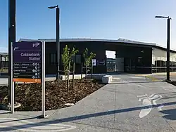 Cobblebank railway station opened in 2019