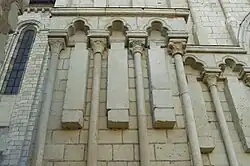 Unfinished statues (façade).