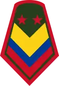 Sargento mayor (Colombian National Army)[21]