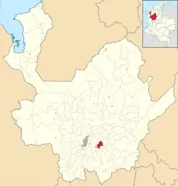 Location of the municipality and town of Marinilla in the Antioquia Department of Colombia