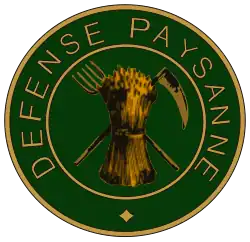 Logo of the Comités de Défense Paysanne