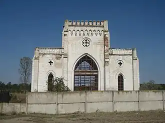 Gate of the Costache Conachi manor in Țigănești