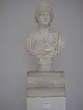 Bust of Goddess Concordia from the Temple of Jupiter. Museum