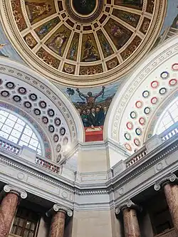 Interior of the dome in the Captitol
