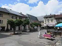 Main square (before renovation).