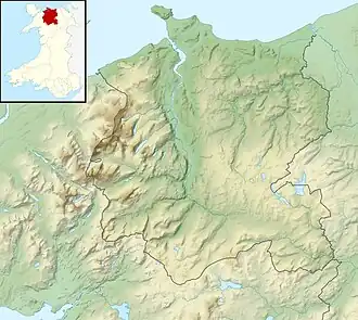 Llyn Cowlyd is located in Conwy