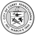 Official seal of Corry, Pennsylvania