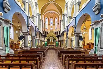Interior of the Cathedral of the Immaculate Conception