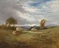 David Cox, In the Hayfield, 1850