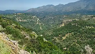 Landscape around Agios Ioannis