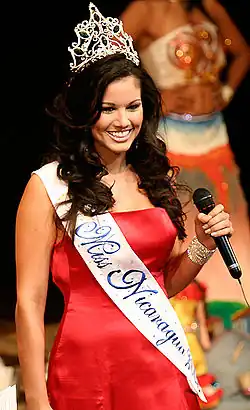 Miss Nicaragua 2006 Cristiana Frixione