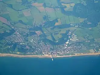 Cromer, the administrative centre of North Norfolk and the second-largest settlement