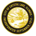 Official logo of Crystal Lake, Illinois