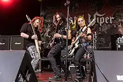 Crystal Viper at the Metal Frenzy Open Air 2024 in Gardelegen, Germany