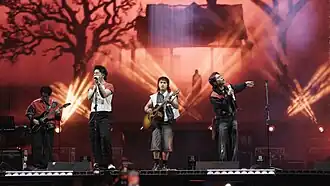 Cup of Joe performing at Aurora Music Festival in 2025