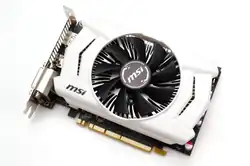 Nvidia GeForce GTX 950. This particular model manufactured by Nvidia board-partner, MSI.