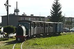 Historic narrow-gauge railway in Czajcze