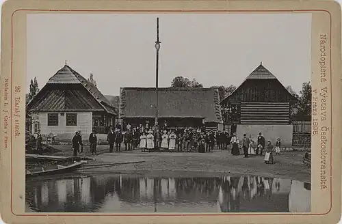 Farmhouses in the exhibition village
