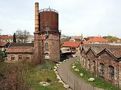 Former railway workshop