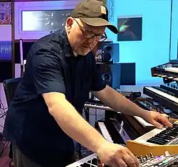 Daniel Biro in his studio, 2022