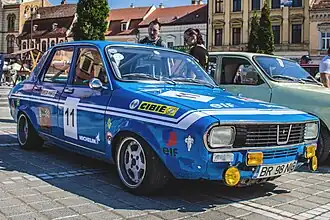 Dacia 1300 modified for racing
