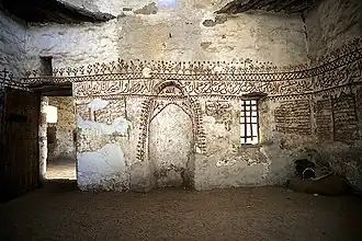 Inside the Nasr el-Din mosque