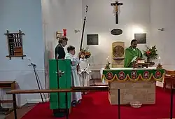 Michael, Leo, Dan and Fr. Jimmy