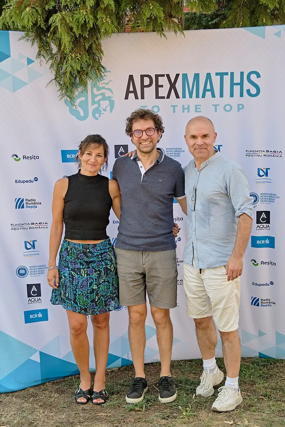 Daniel Funeriu at the APEXMATH, Reșița, 2024