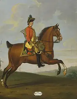 Private, 15th (The Duke of Cumberland's) Dragoons